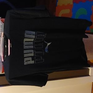 Puma mens shirt blk lg